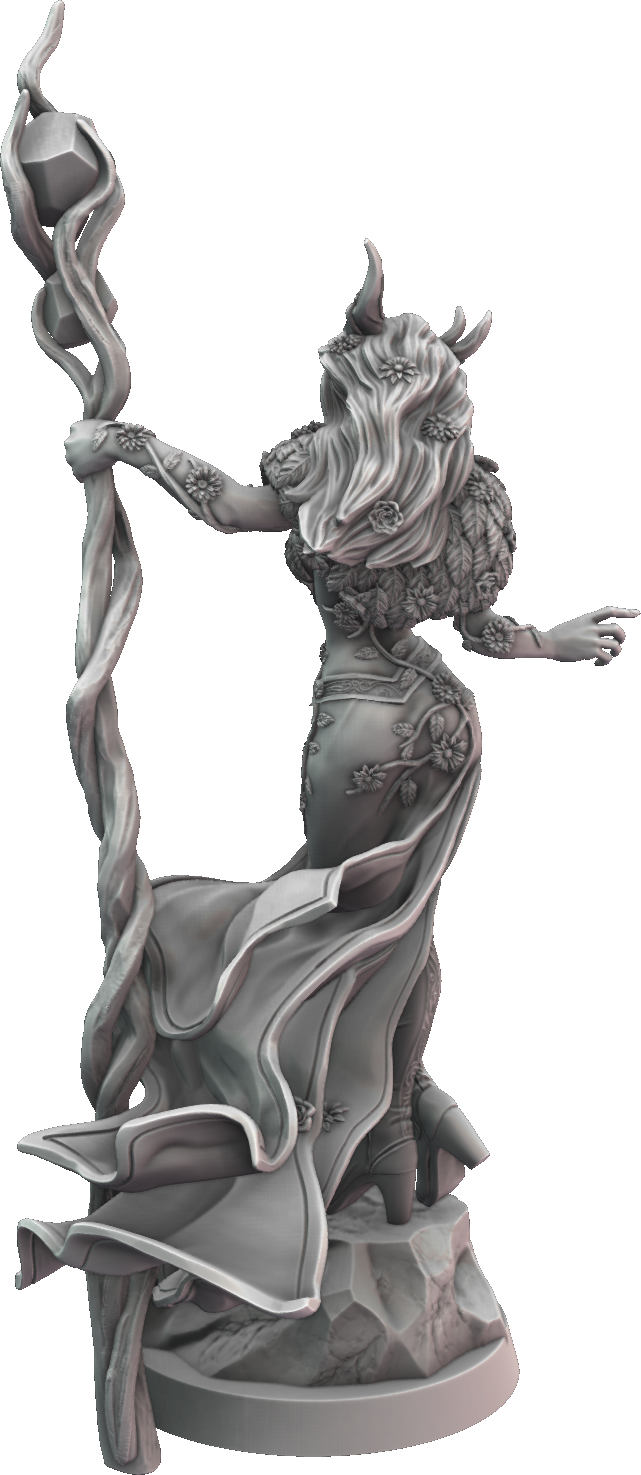 Claudia Sculpts - Sacred Forest Guardians - Gaelith - 75mm Pin Up/Figure/Model/Diorama