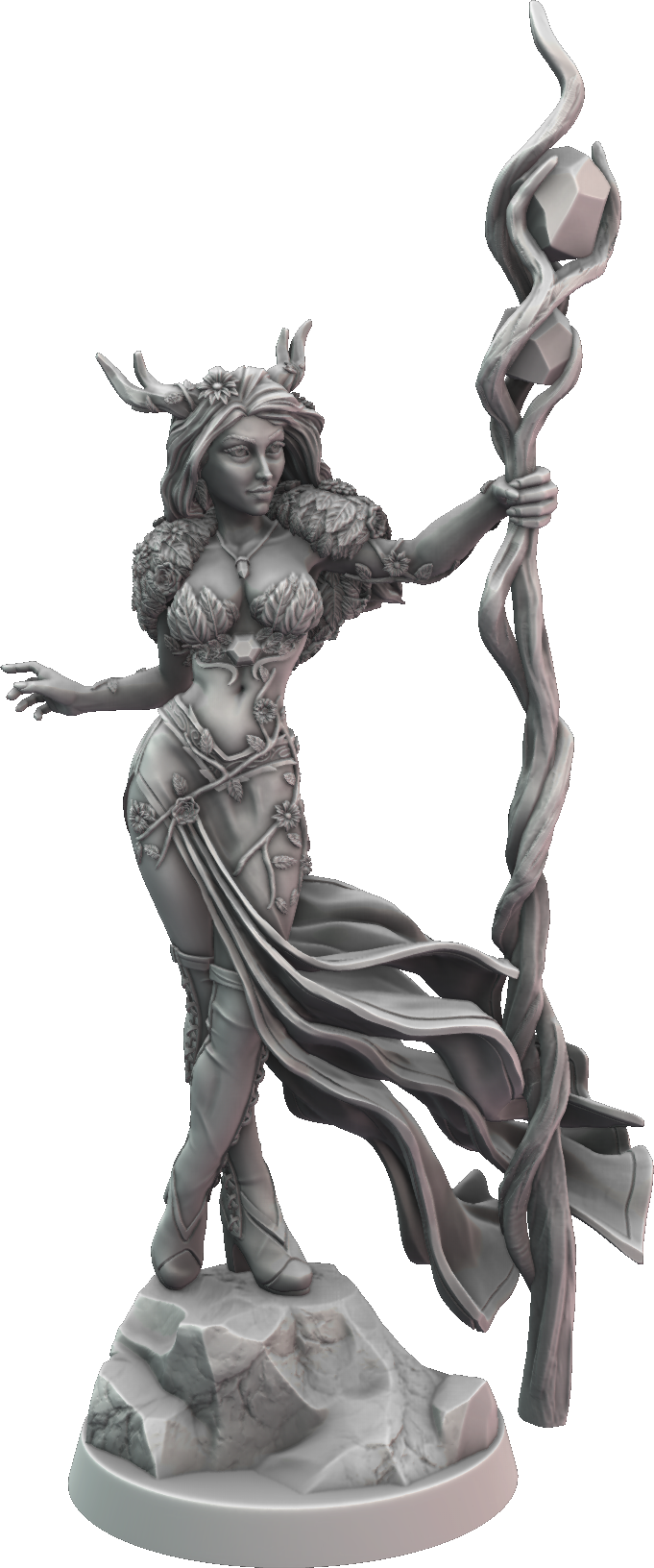 Claudia Sculpts - Sacred Forest Guardians - Gaelith - 75mm Pin Up/Figure/Model/Diorama
