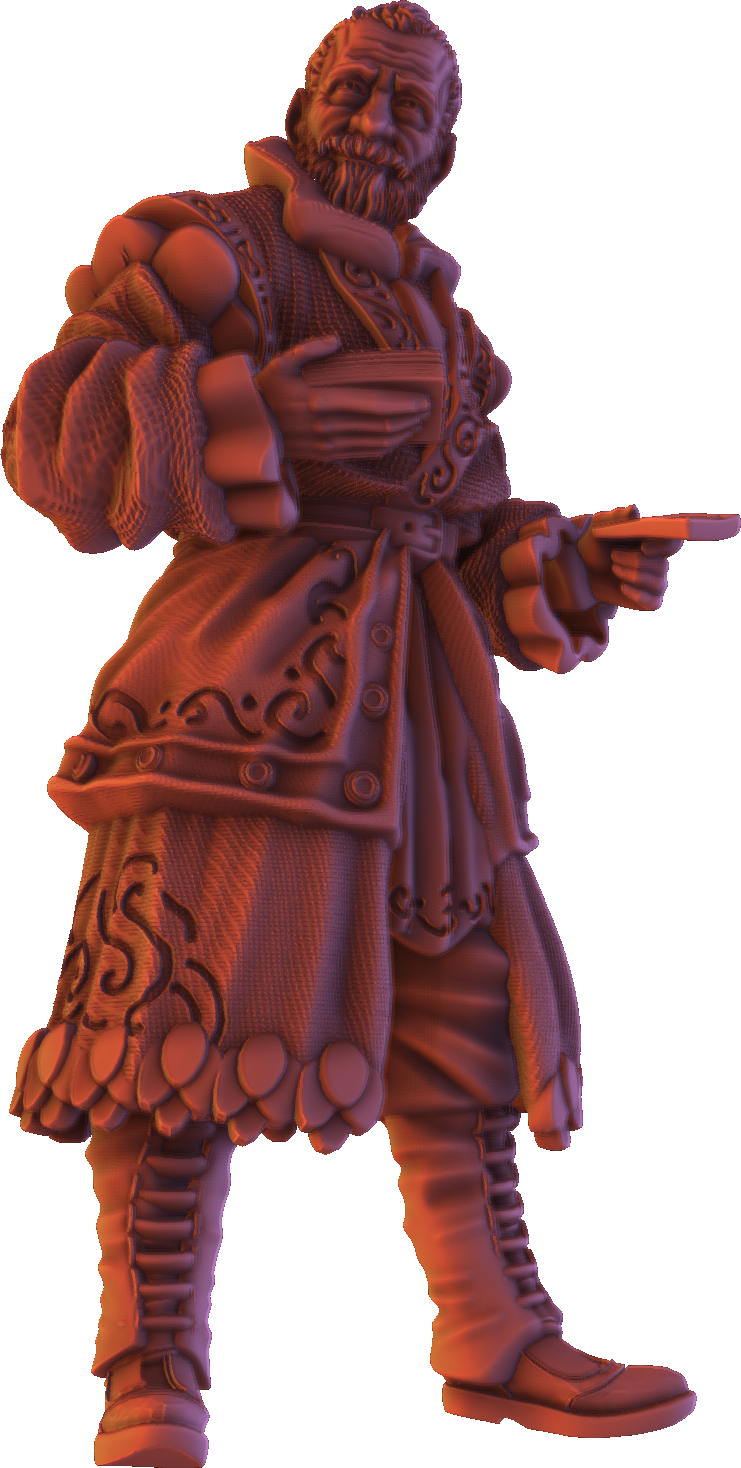 Forged Path - Willowbrook Underworld - Gambler - DnD/TTRPG Figure/Miniature