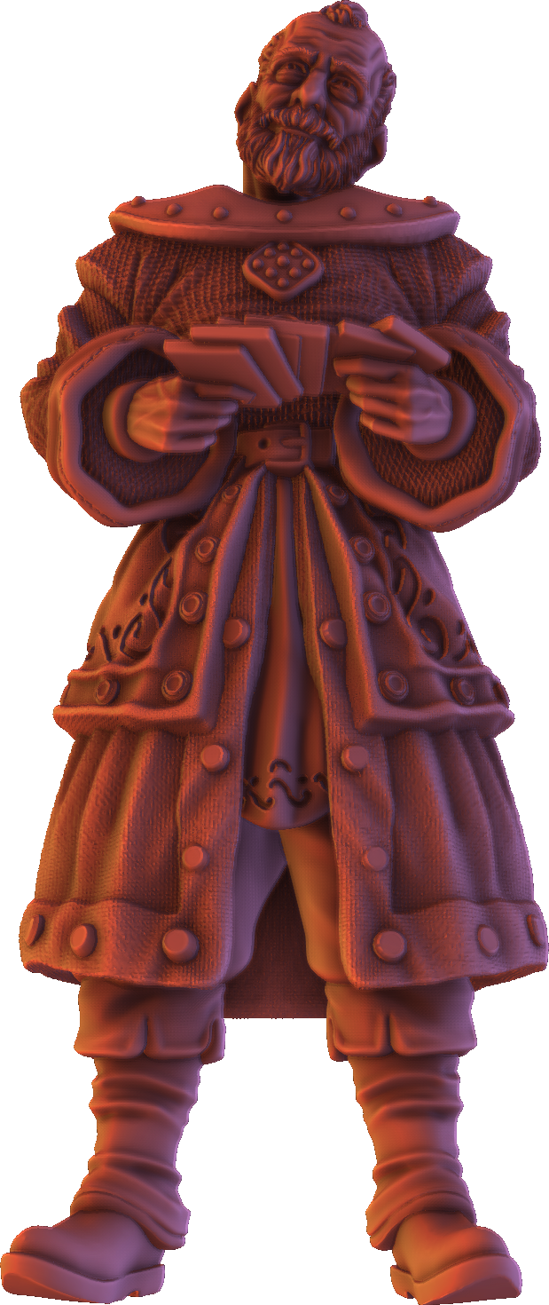 Forged Path - Willowbrook Underworld - Gambler - DnD/TTRPG Figure/Miniature