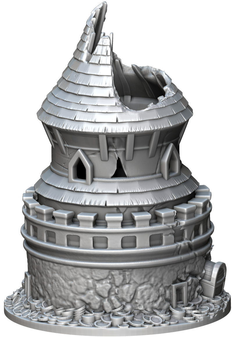 Ars Moriendi - Mythic Dice Box - Game Master - DnD/TTRPG/Roleplaying/Wargames - Helios3DPrinting