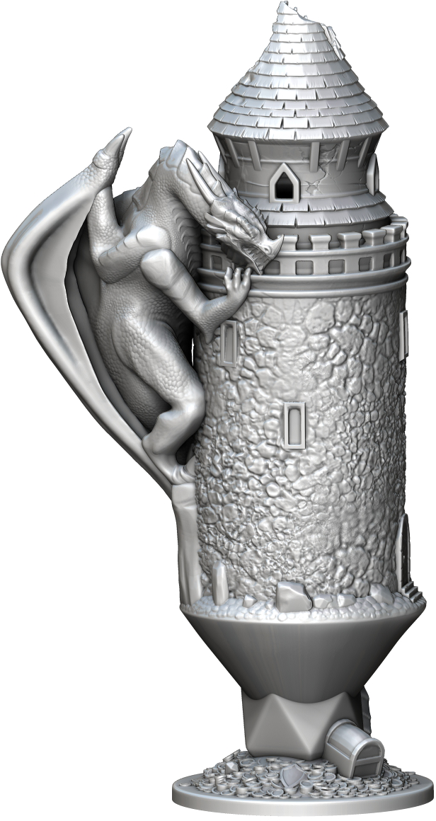 Ars Moriendi - Mythic Mugs - Game Master - DnD/TTRPG/Roleplaying/Wargames - Helios3DPrinting