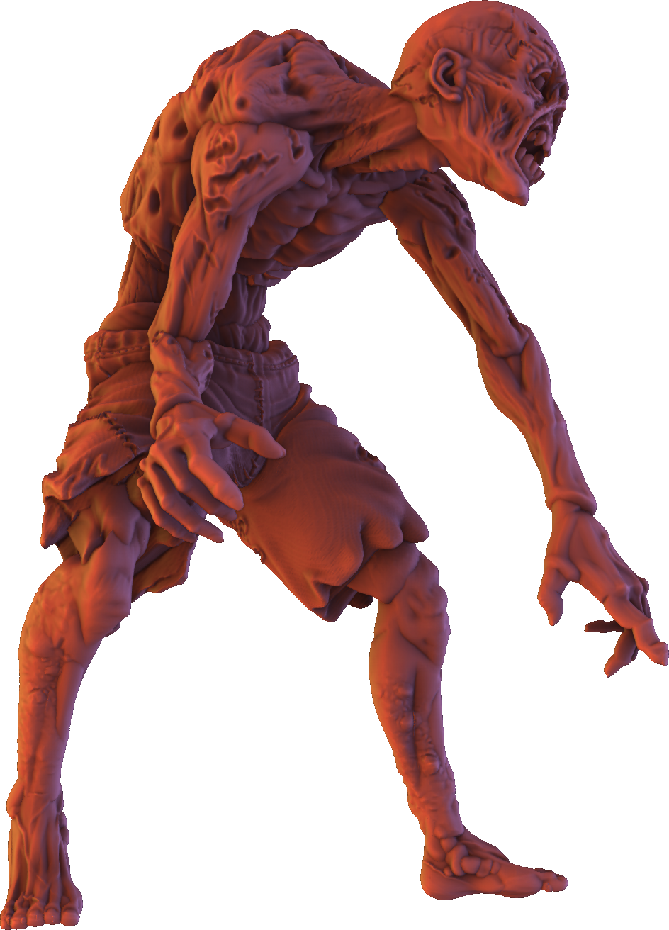 Forged Path - Willowbrook Underworld - Ghoul - DnD/TTRPG Figure/Miniature