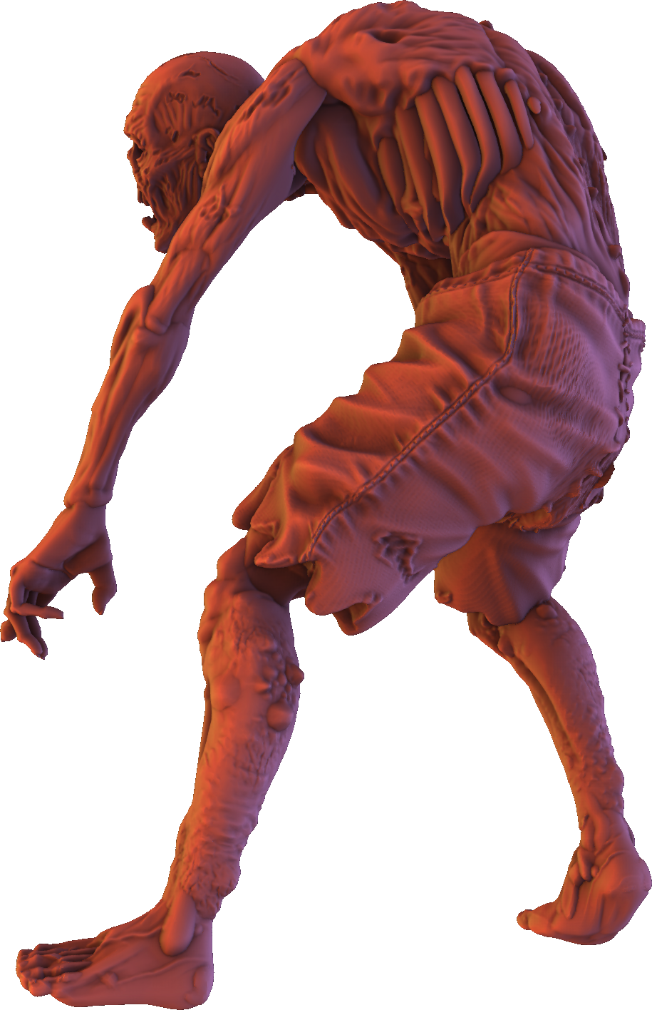 Forged Path - Willowbrook Underworld - Ghoul - DnD/TTRPG Figure/Miniature