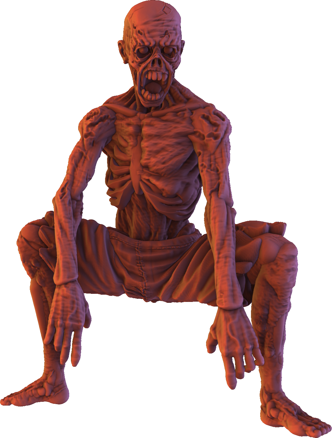 Forged Path - Willowbrook Underworld - Ghoul - DnD/TTRPG Figure/Miniature