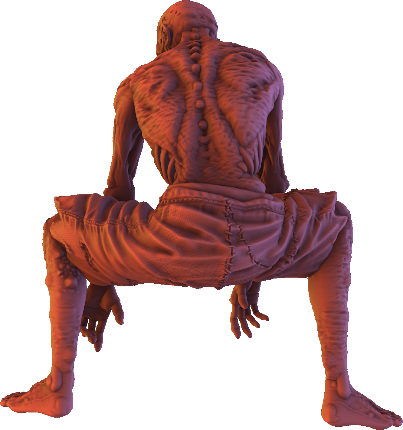 Forged Path - Willowbrook Underworld - Ghoul - DnD/TTRPG Figure/Miniature