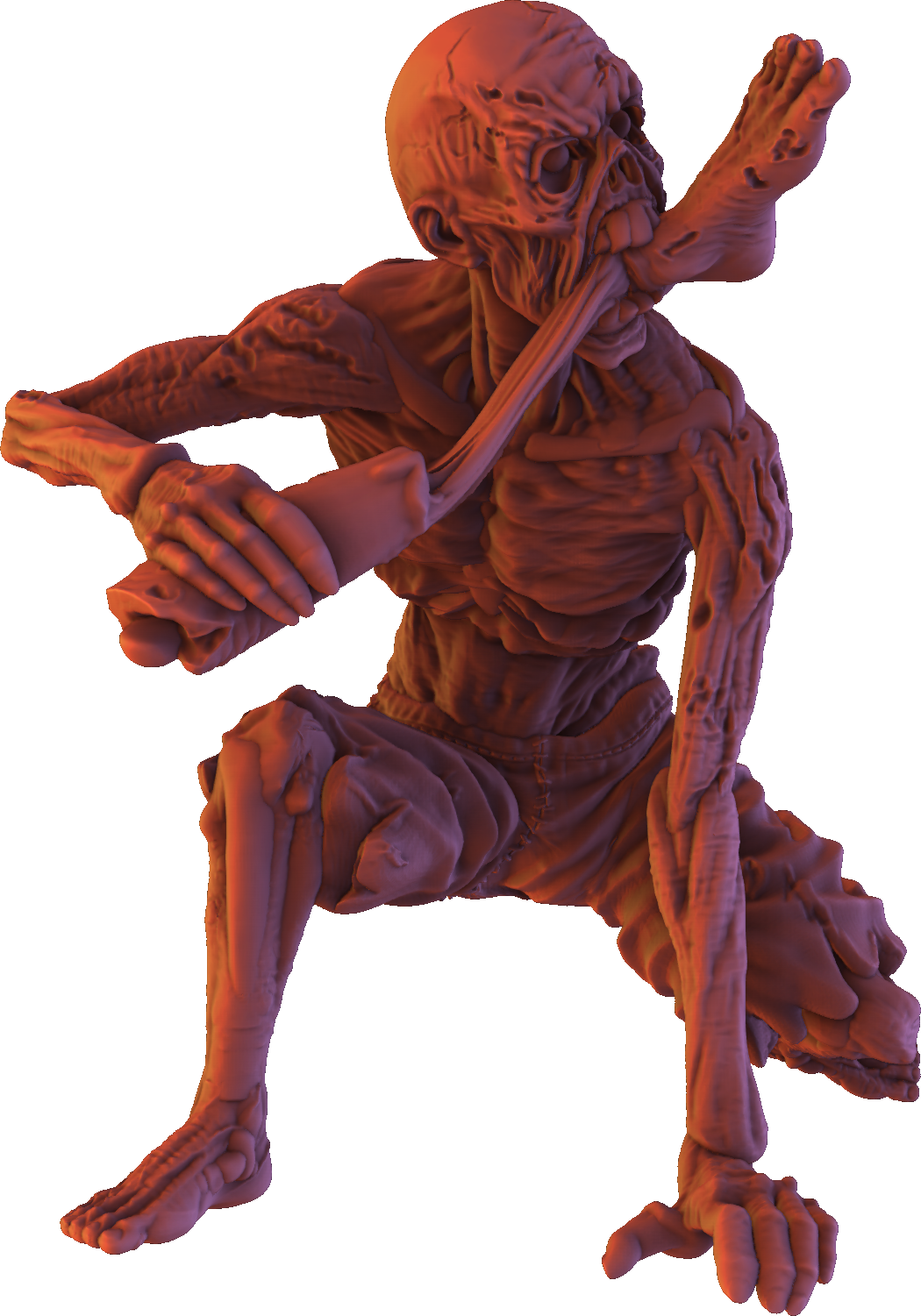 Forged Path - Willowbrook Underworld - Ghoul - DnD/TTRPG Figure/Miniature