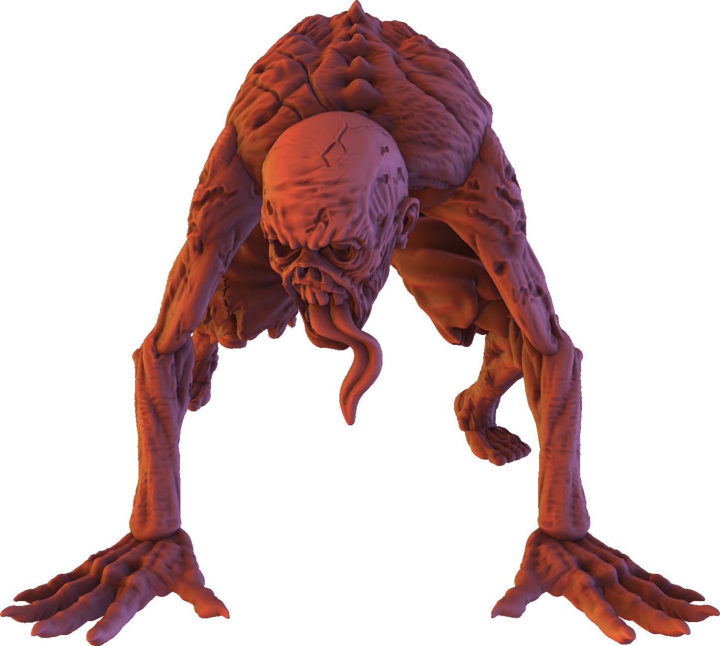 Forged Path - Willowbrook Underworld - Ghoul - DnD/TTRPG Figure/Miniature