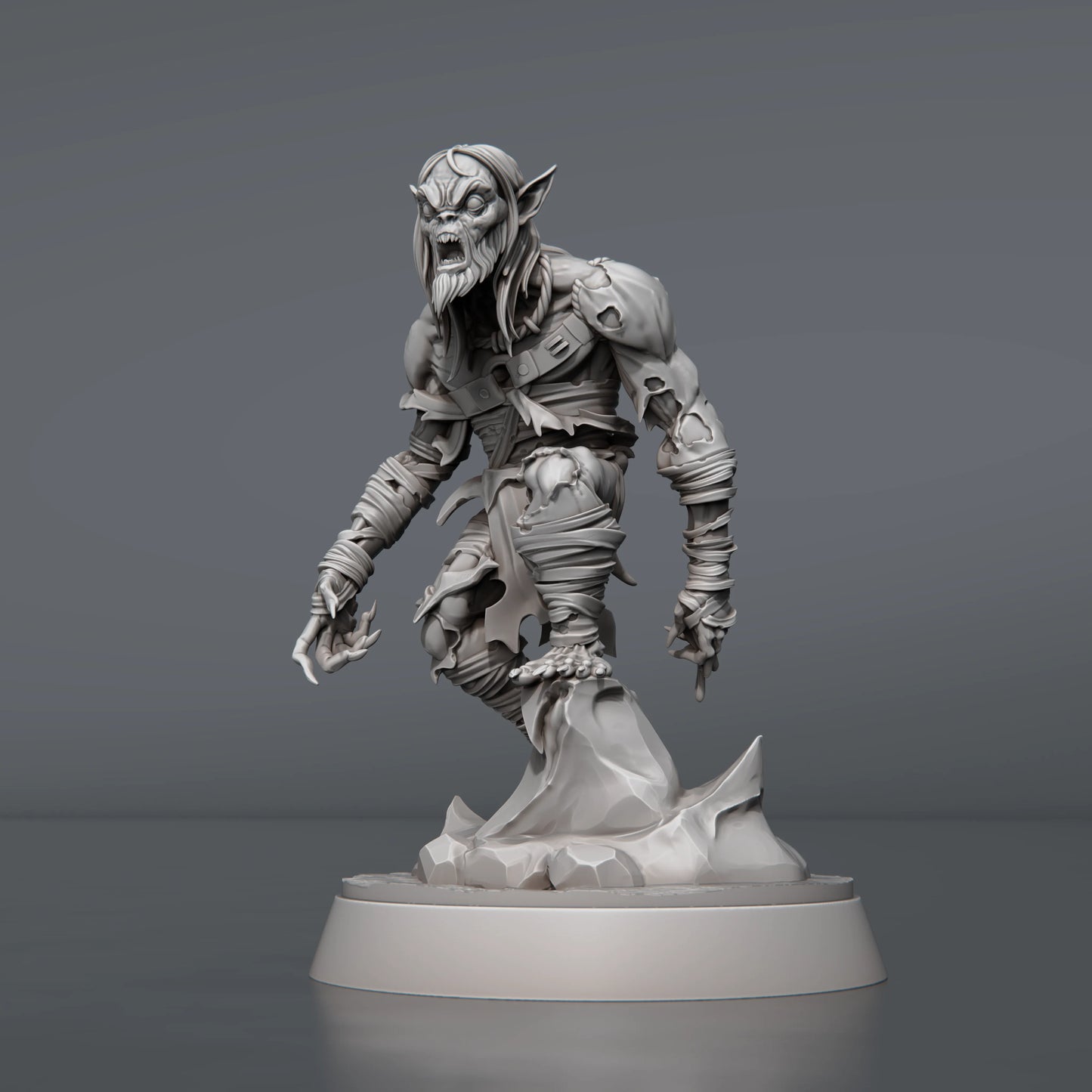 STL Miniatures - Ghoul Kings - DnD/TTRPG Figure/Miniature