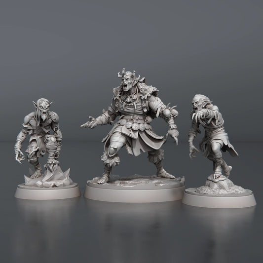 STL Miniatures - Ghoul Kings - DnD/TTRPG Figure/Miniature