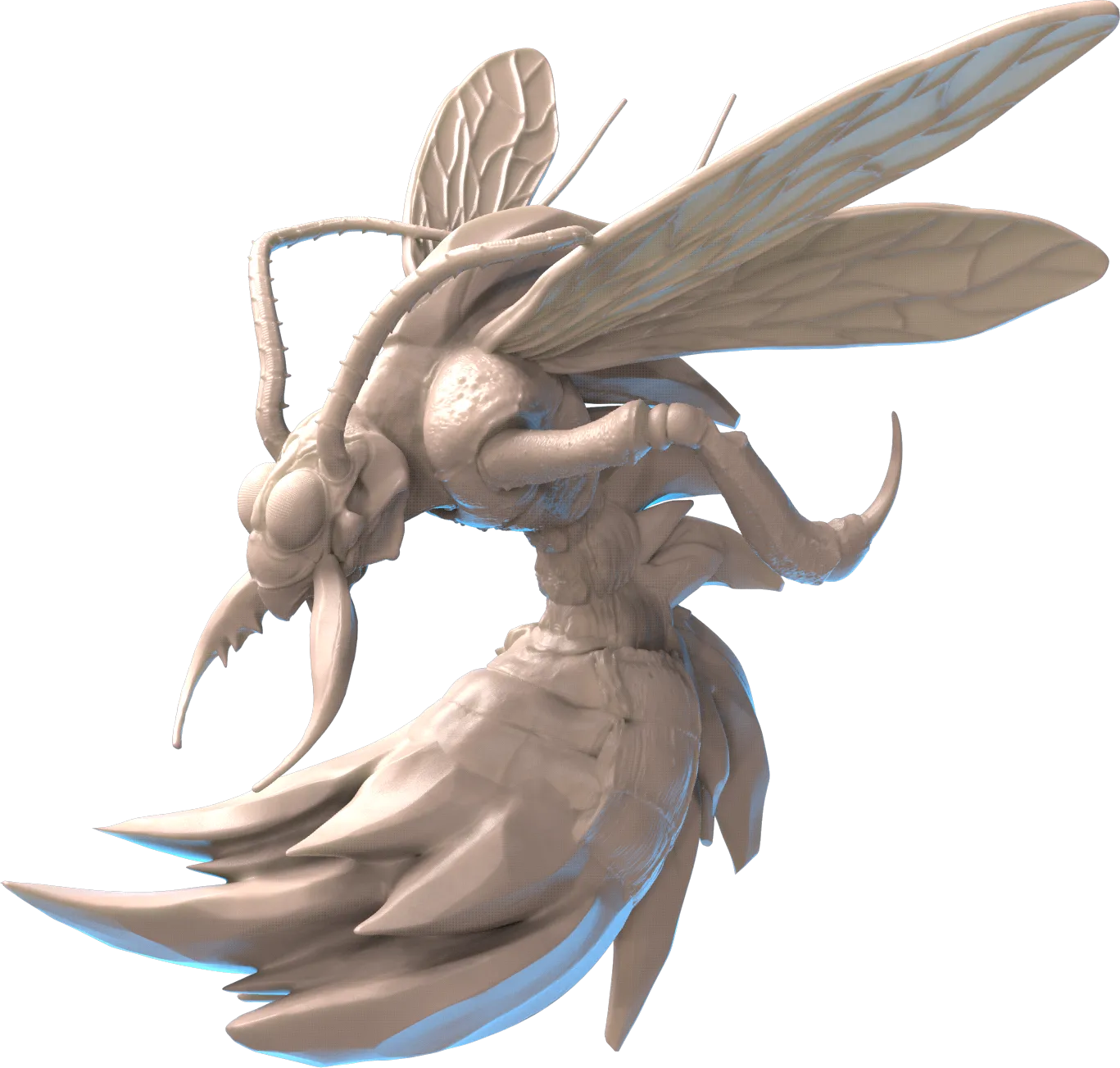 Sync Ratio - Shiverclaws - Giant Hornet #2 - DnD/TTRPG Figure/Miniature