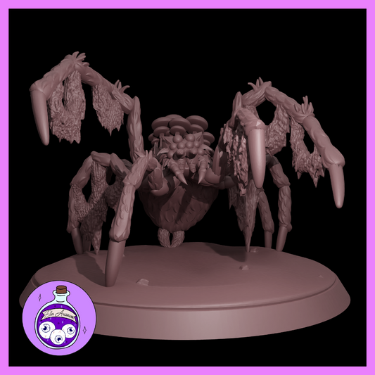 Ella's Arcanum - Wild Hunt - Giant Spider Fungal - DnD/Pathfinder/TTRPG