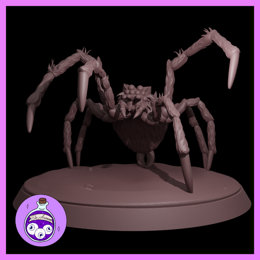 Ella's Arcanum - Wild Hunt - Giant Spider - DnD/Pathfinder/TTRPG