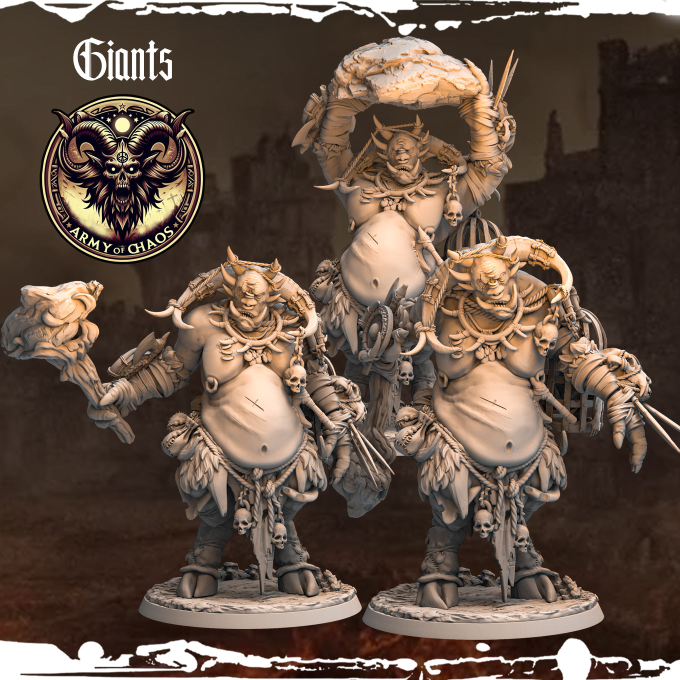 Monolith Arts - Dwarves - Stone Giant - DnD/TTRPG Figure/Miniature