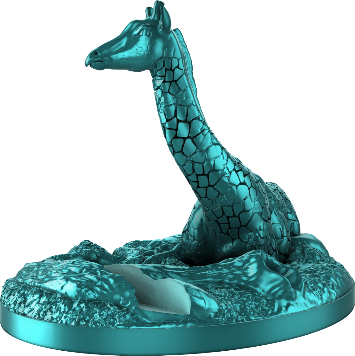 Digital Creative Works - Animal Phone Holder - Giraffe - Prop/Decoration