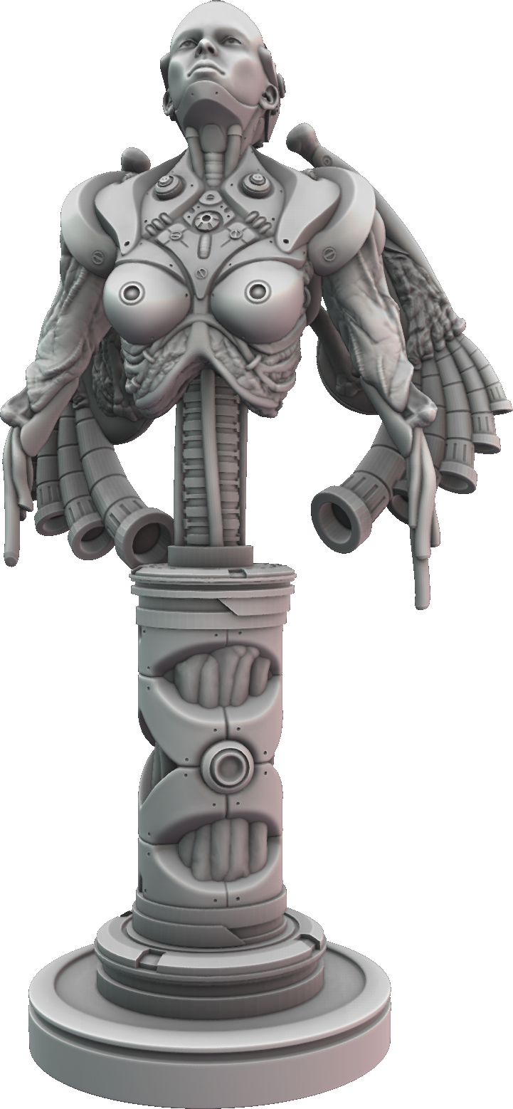 Draw Something Epic - Oil Princess #2 - 75mm Pin Up/Figure/Model/Diorama