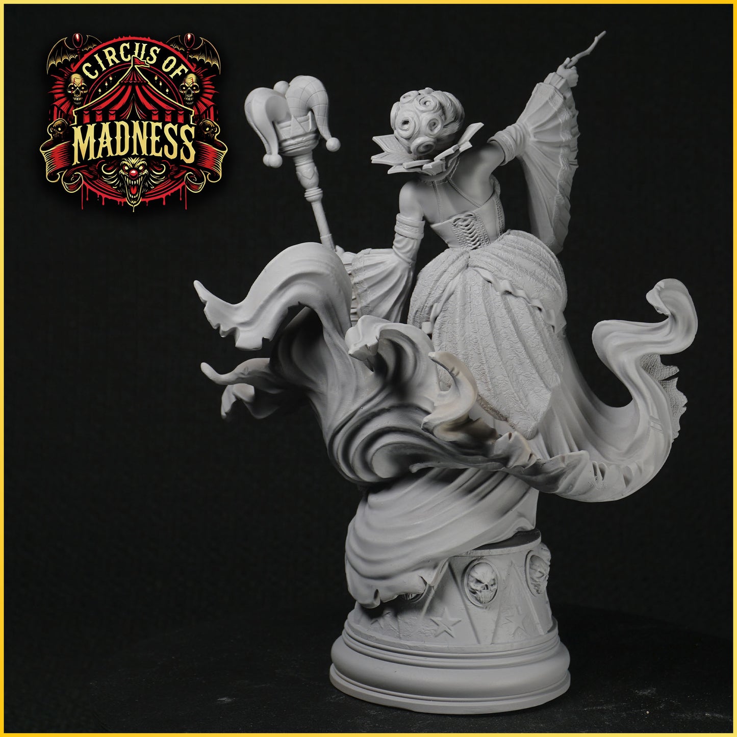 Underworld Miniatures - Circus of Madness - Giselda - 32/75/120mm Pin Up/Figure/Model/Diorama - Helios3DPrinting
