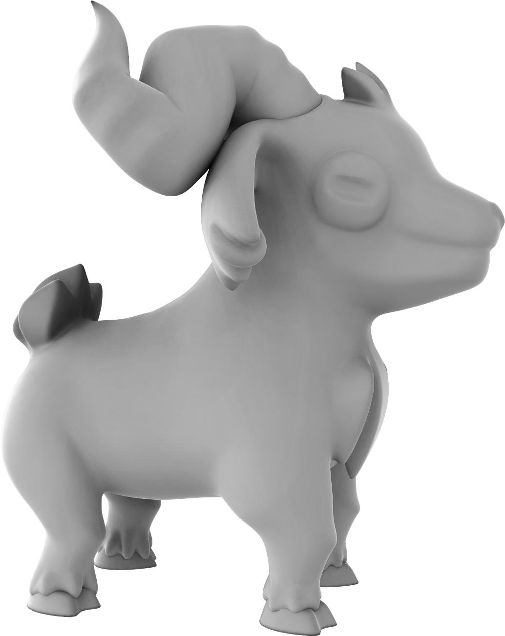 Brayan Nafarrate - Bestiary #4 - Pet Goat - DnD/TTRPG Figure/Miniature