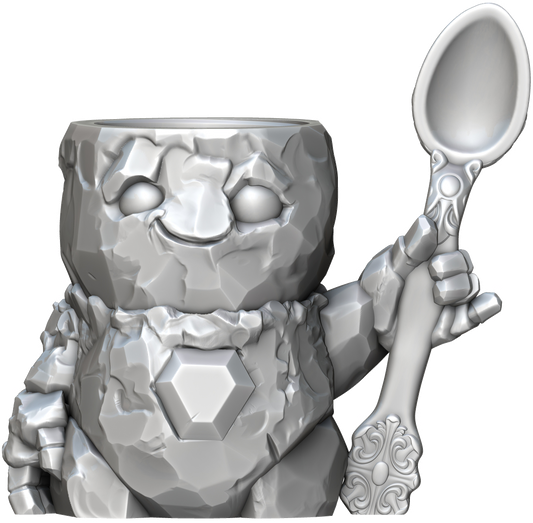 Ars Moriendi - Mythic Mugs - Golem Glim - DnD/TTRPG/Roleplaying/Wargames - Helios3DPrinting