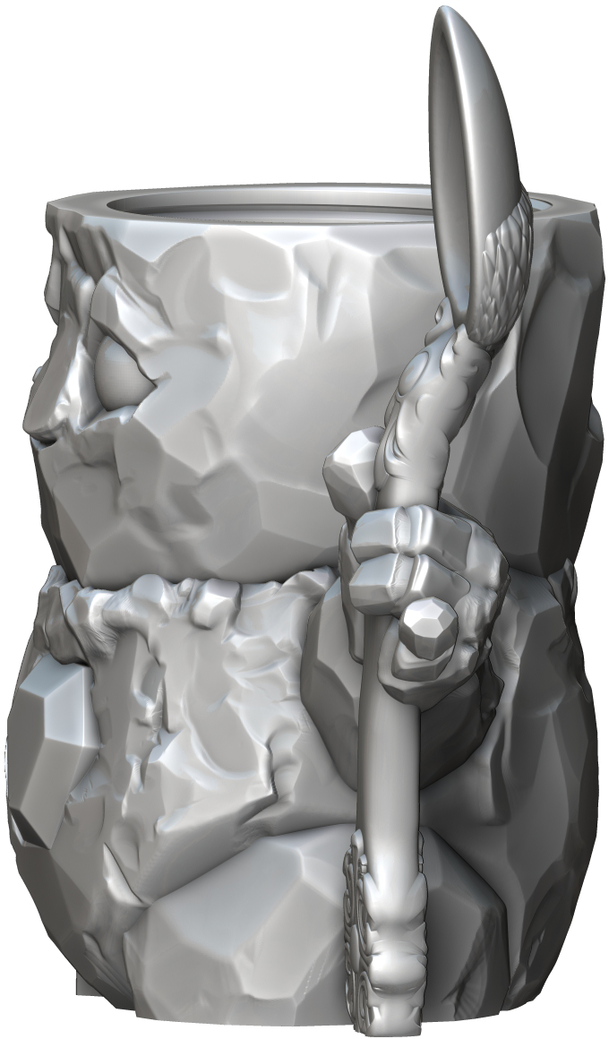 Ars Moriendi - Mythic Mugs - Golem Glim - DnD/TTRPG/Roleplaying/Wargames - Helios3DPrinting