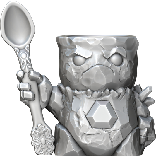 Ars Moriendi - Mythic Mugs - Golem Glum - DnD/TTRPG/Roleplaying/Wargames - Helios3DPrinting
