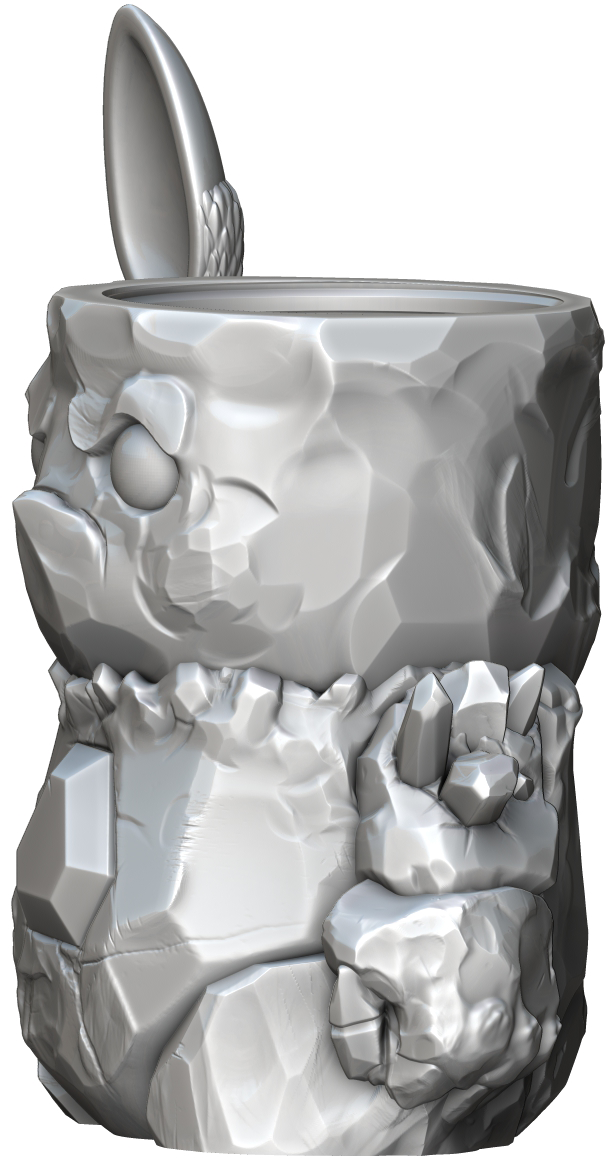 Ars Moriendi - Mythic Mugs - Golem Glum - DnD/TTRPG/Roleplaying/Wargames - Helios3DPrinting