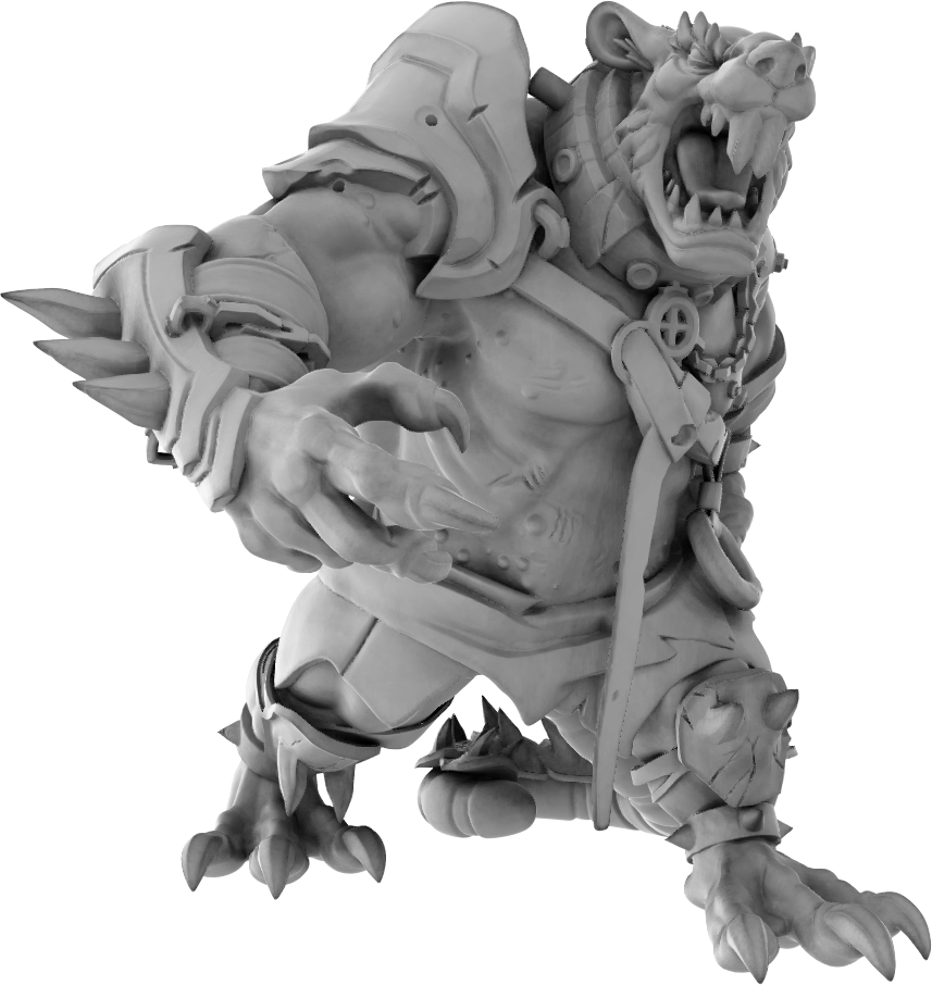Brayan Nafarrate - Rat Goliath - DnD/TTRPG Figure/Miniatureature Figure