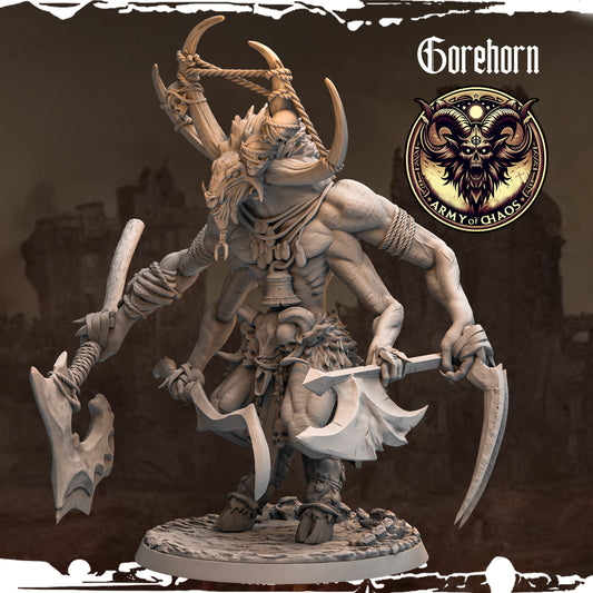Monolith Arts - Beasts - Gorehorn - DnD/TTRPG Figure/Miniature