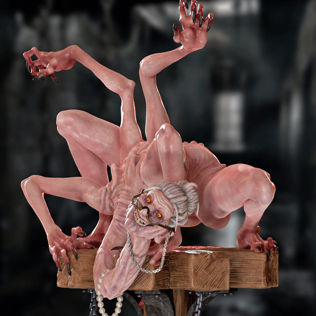 Silvia Corso - Creepytales - Grandmother - 75mm Pin Up/Figure/Model/Diorama