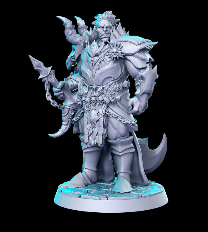 RN Estudio - Dragon Knights - Half-Orc Assassin - DnD/TTRPG Figure/Miniature