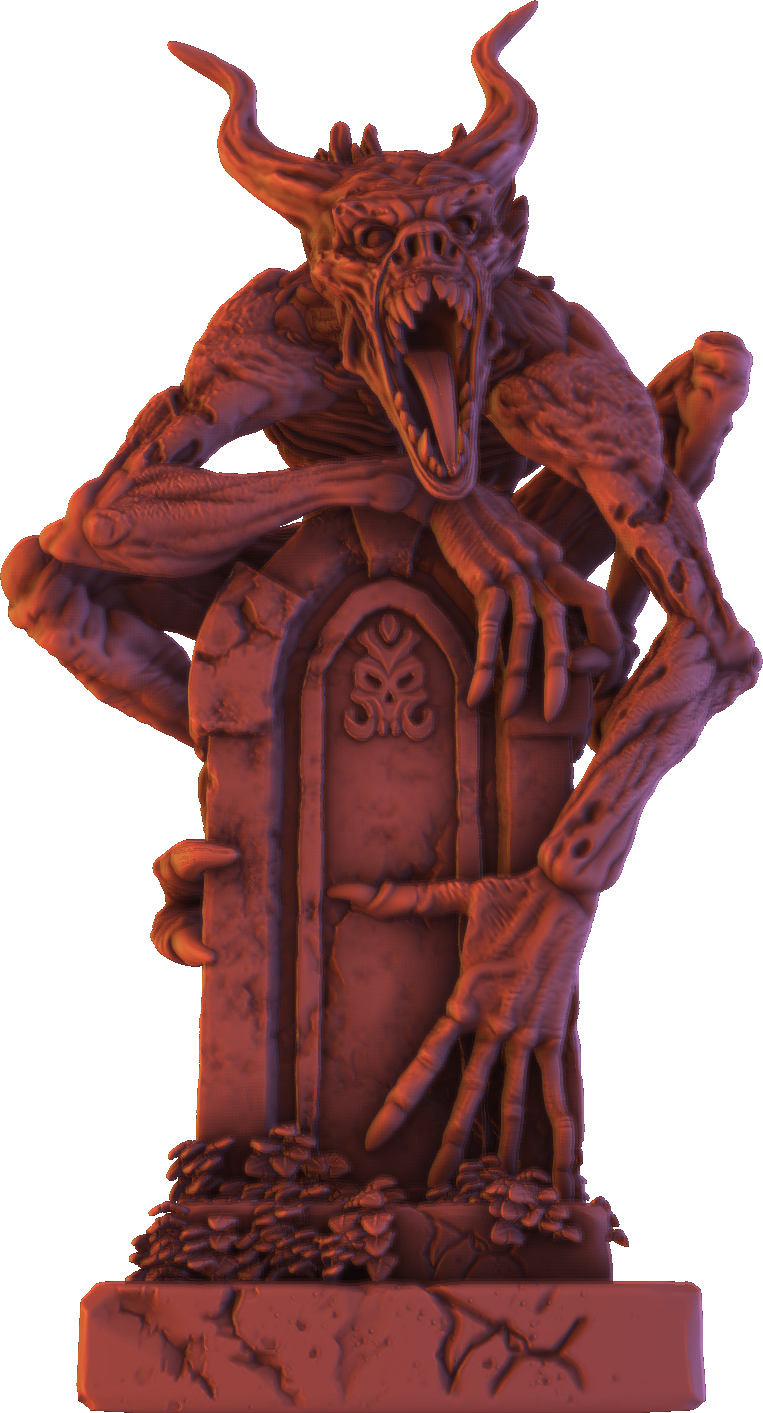 Forged Path - Willowbrook Underworld - Grave Beasts - DnD/TTRPG Figure/Miniature