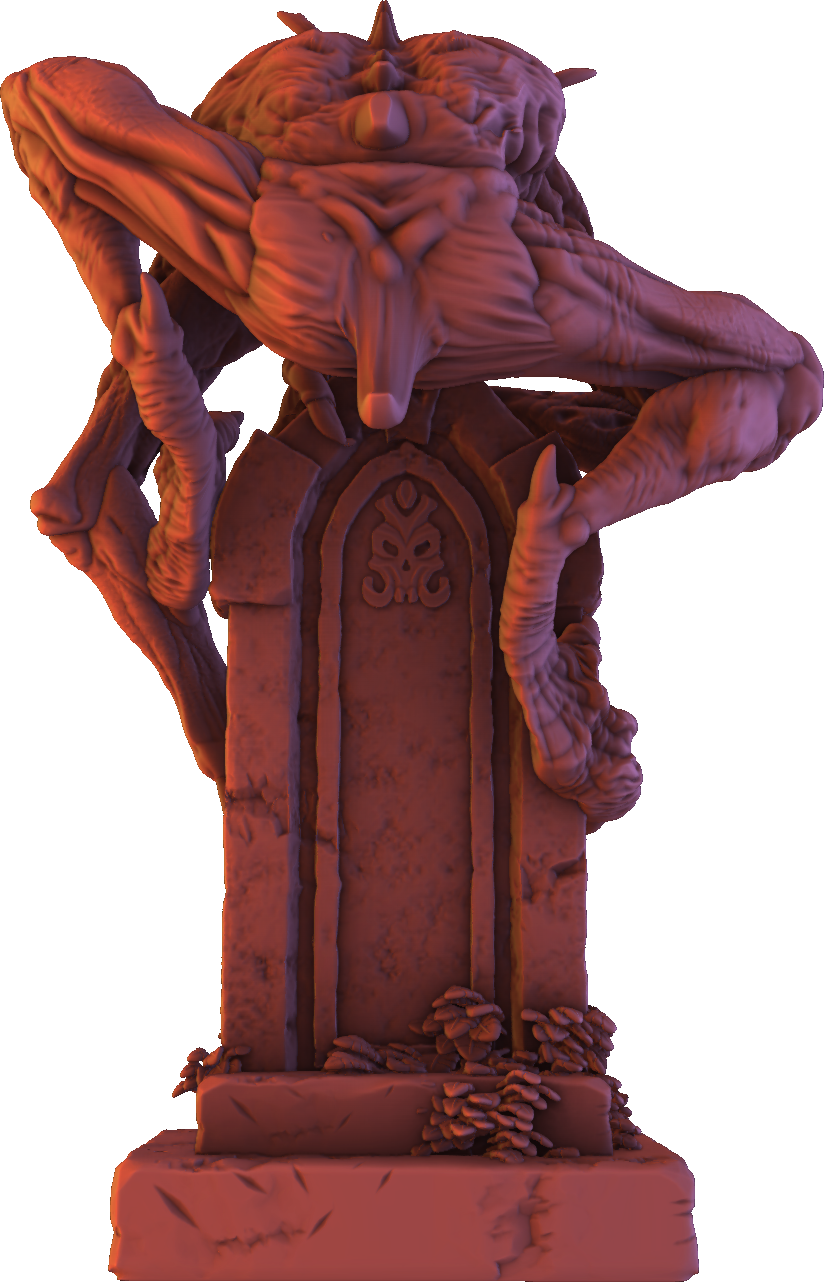 Forged Path - Willowbrook Underworld - Grave Beasts - DnD/TTRPG Figure/Miniature