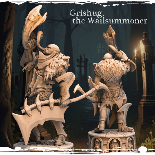 Monolith Arts - Marked by Darkness II - Grishug - 75mm Pin Up/Figure/Model/Diorama