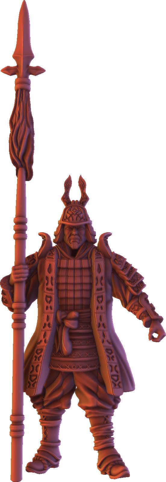 Forged Path - Tokugawa Guardians - Guards - DnD/Pathfinder/TTRPG Figure