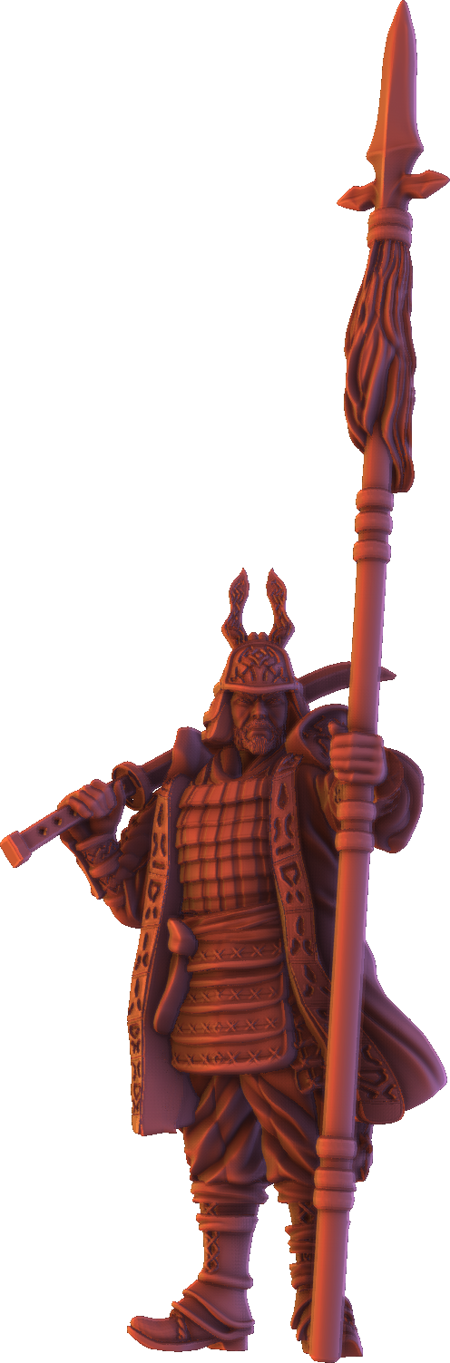 Forged Path - Tokugawa Guardians - Guards - DnD/Pathfinder/TTRPG Figure