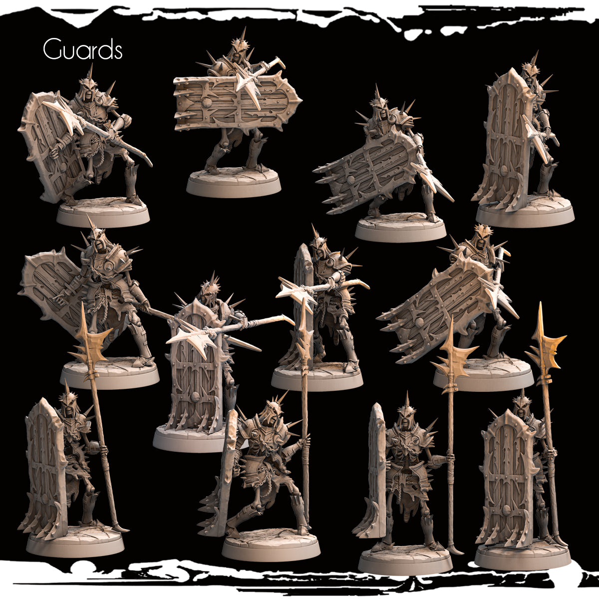 Monolith Arts - Skeletons - Guard - DnD/TTRPG Figure/Miniature