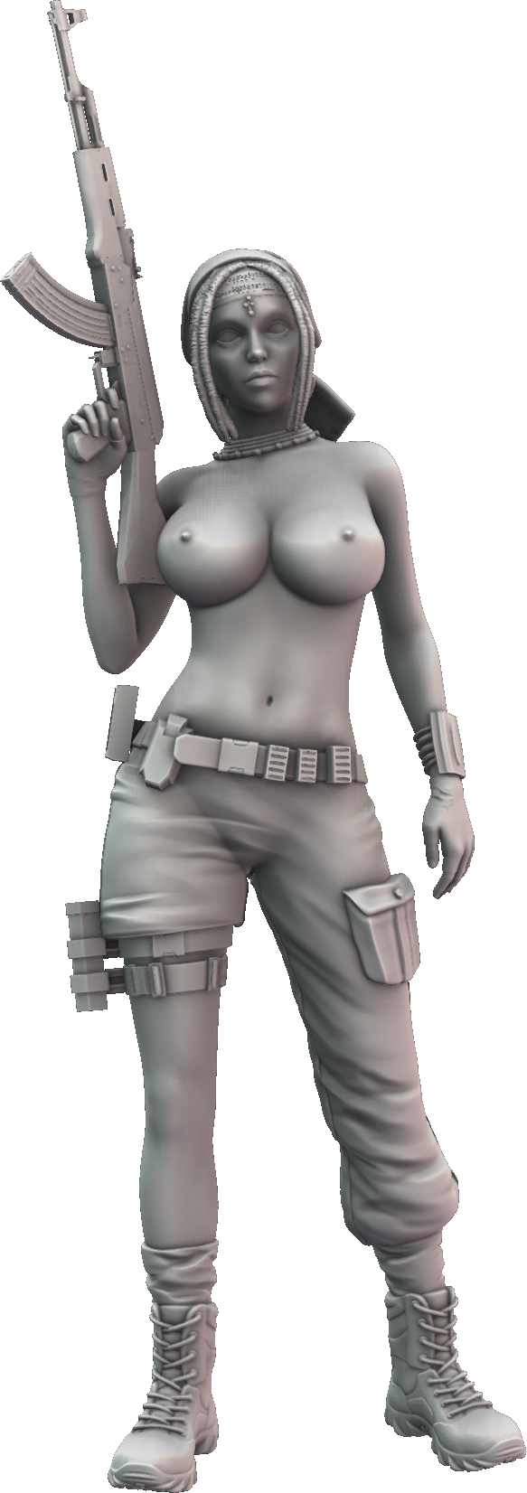 Tatiana Klein - Curvaceous Resin #1 - Guerilla - 75/200mm Pin Up/Figure/Model/Diorama