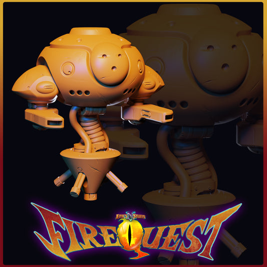 Lance Wilkinson - Fire Quest - Gunner Robo - DnD/TTRPG Figure/Miniature