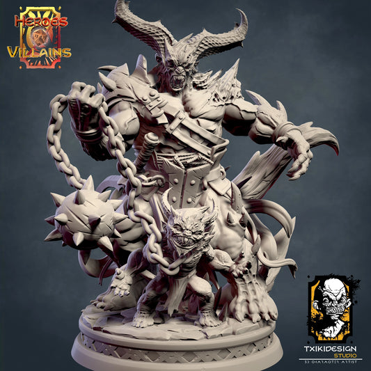 Javier Tejedor - Horned Devil #2 - DnD/TTRPG Figure/Miniature