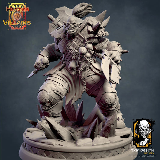 Javier Tejedor - Orc #2 - DnD/TTRPG Figure/Miniature