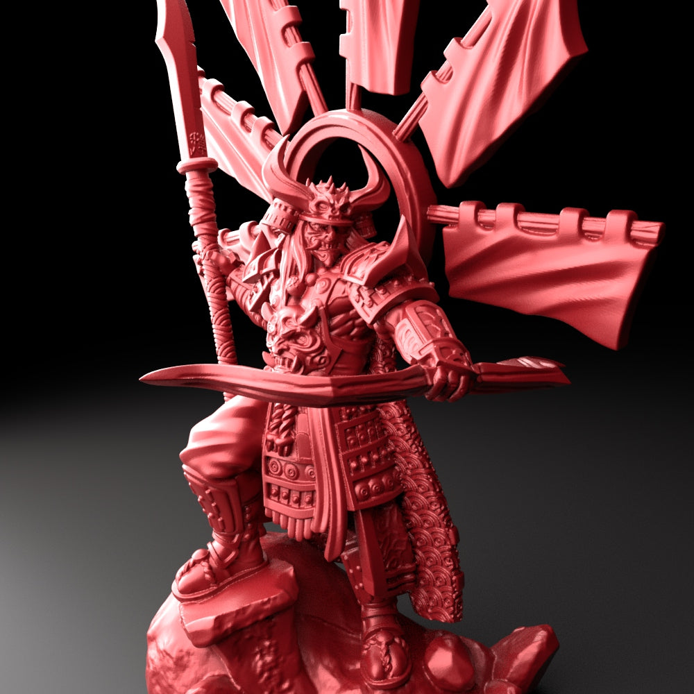 Brayan Nafarrate - Bestiary #5 - Hachiman #4 - DnD/TTRPG Figure/Miniature