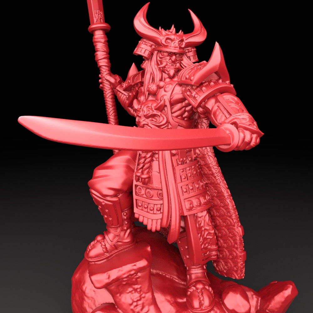 Brayan Nafarrate - Bestiary #5 - Hachiman #3 - DnD/TTRPG Figure/Miniature