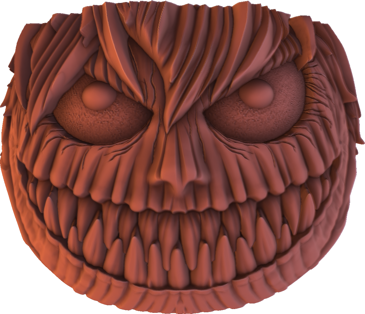 Digital Creative Works - Halloween Pumpkin Jar #3 - Prop/Decoration
