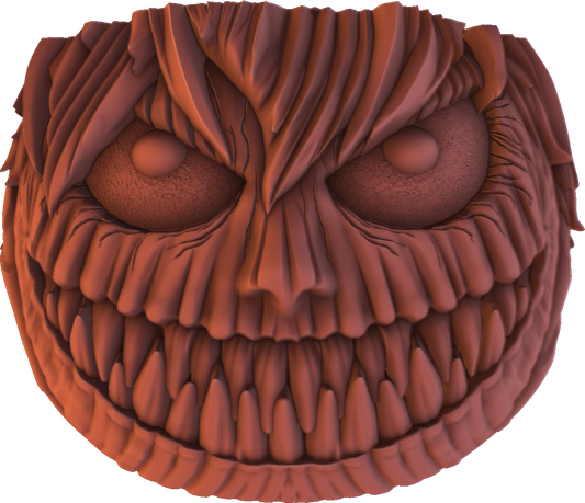 Digital Creative Works - Halloween Pumpkin Jar #3 - Prop/Decoration