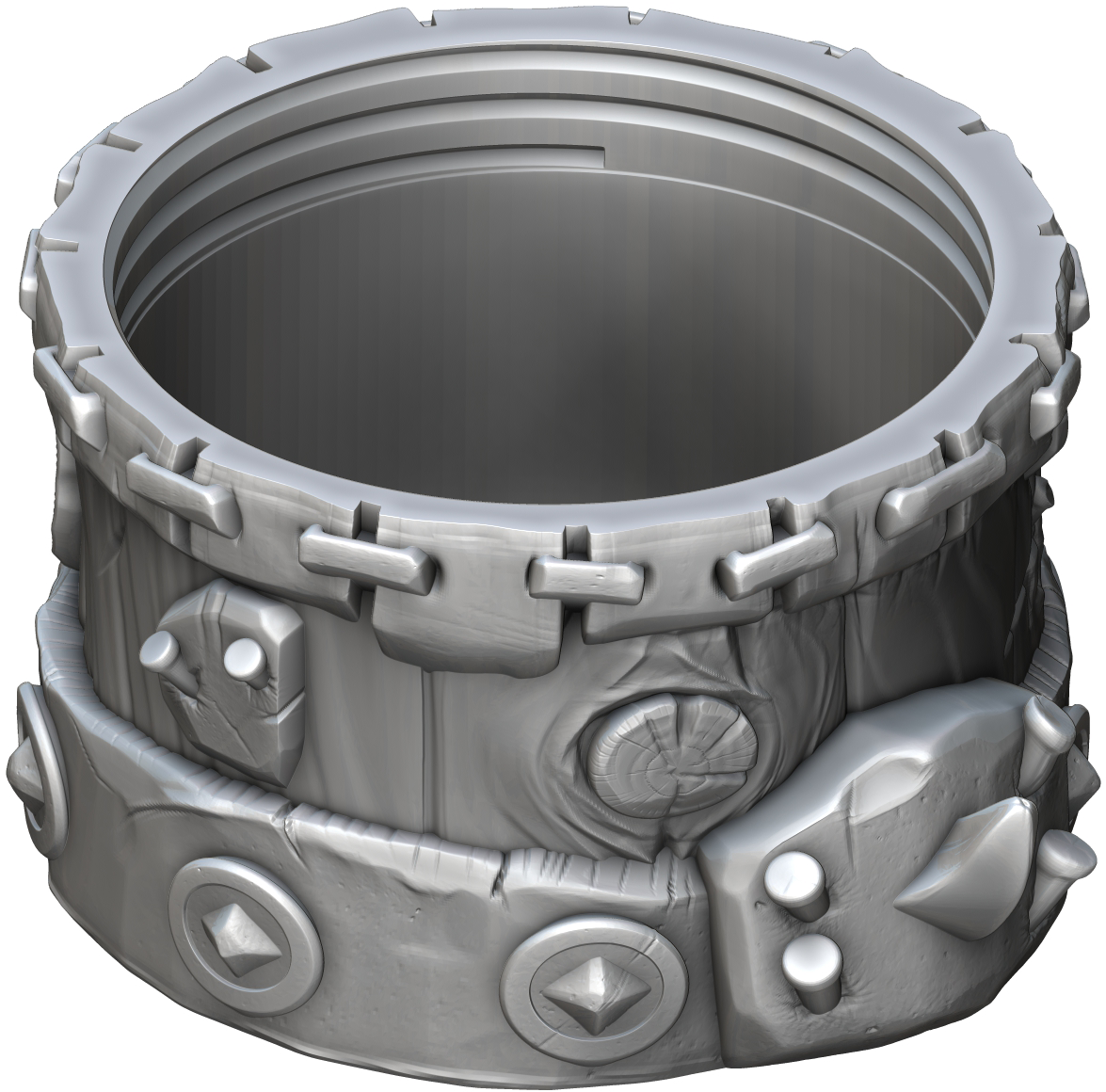 Ars Moriendi - Mythic Dice Box - Half Orc - DnD/TTRPG/Roleplaying/Wargames - Helios3DPrinting