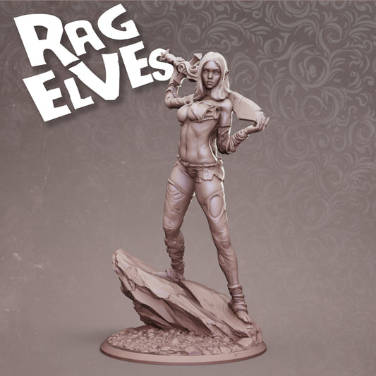 Nomad Sculpts - Half Elf - 75mm Pin Up/Figure/Model/Diorama