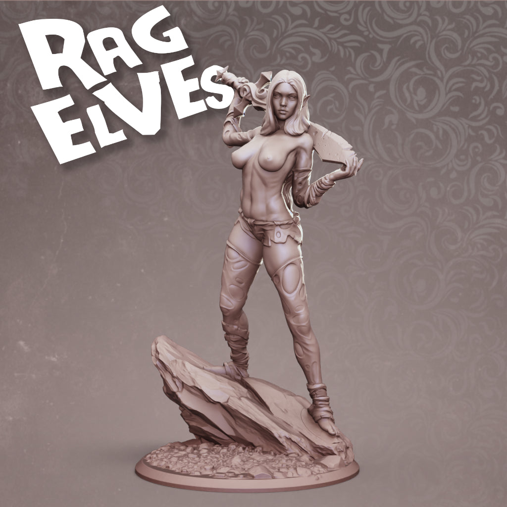 Nomad Sculpts - Half Elf - 75mm Pin Up/Figure/Model/Diorama