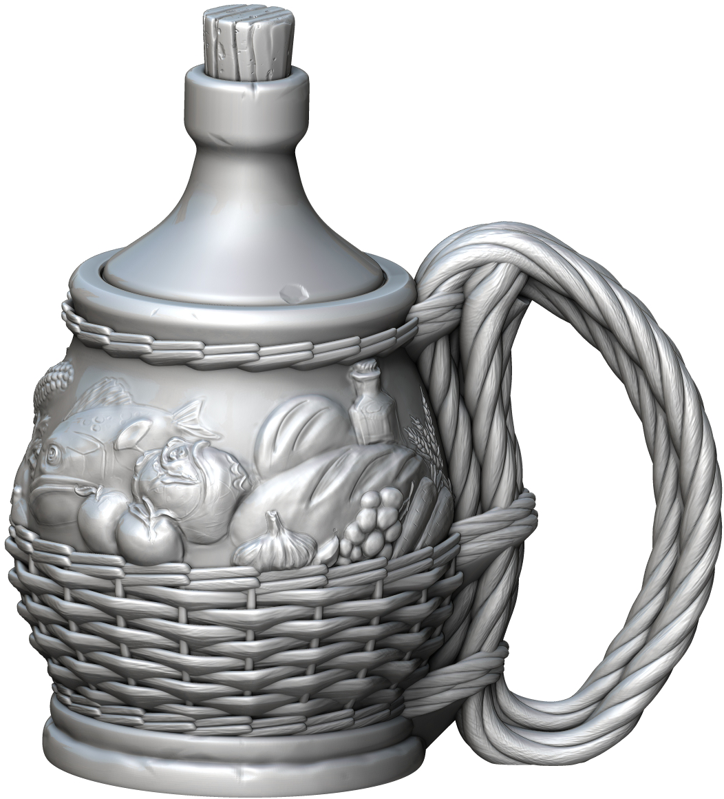 Ars Moriendi - Mythic Mugs - Halfling - DnD/TTRPG/Roleplaying/Wargames - Helios3DPrinting