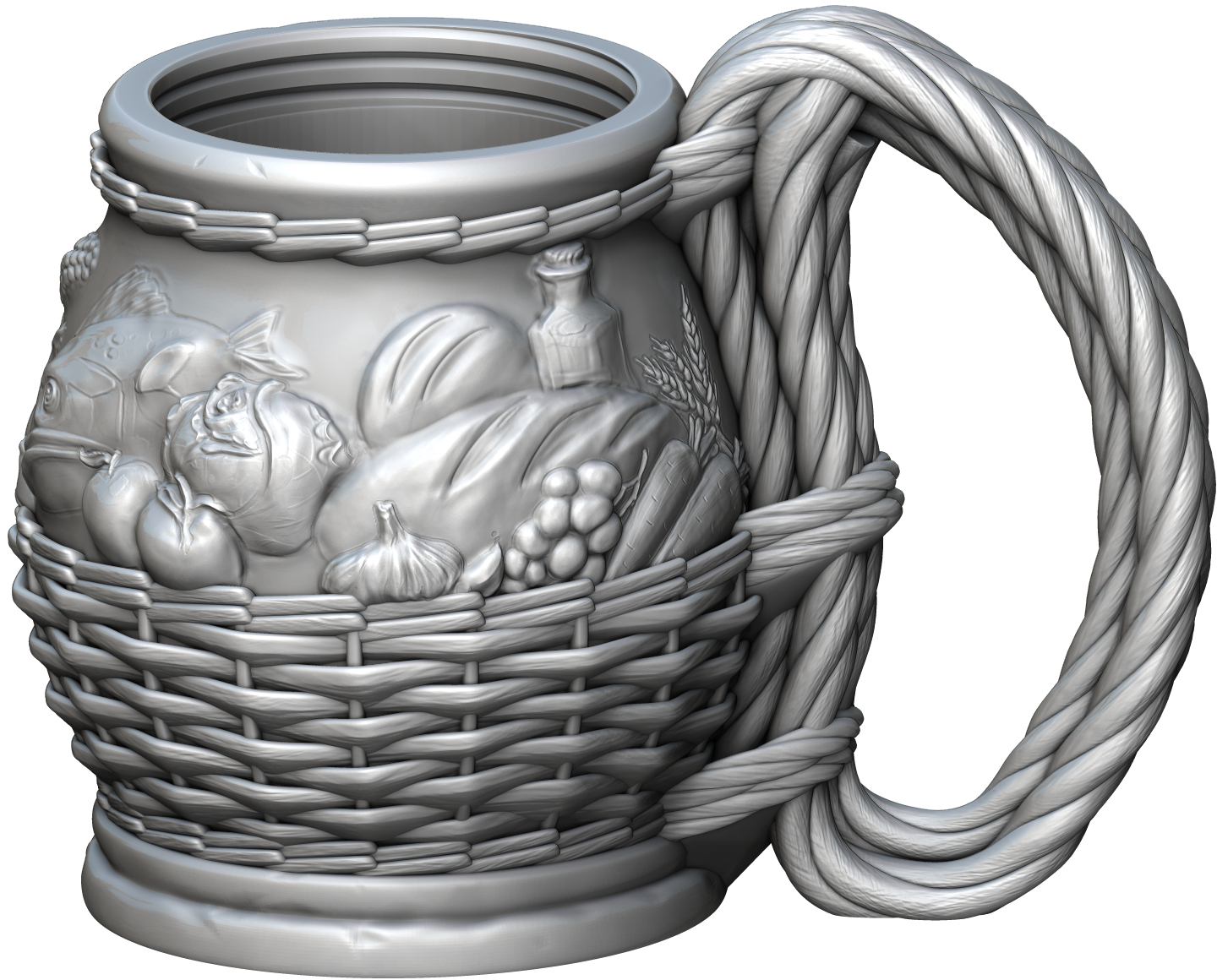 Ars Moriendi - Mythic Mugs - Halfling - DnD/TTRPG/Roleplaying/Wargames - Helios3DPrinting