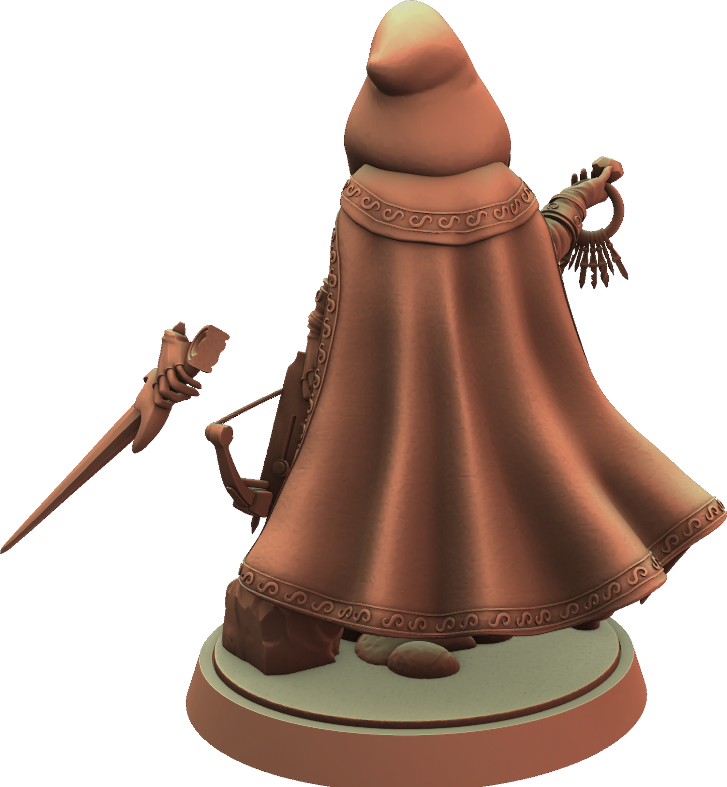 Cosmondo - Dungeons & Damsels - Halfling Rogue - 75mm Pin Up/Figure/Model/Diorama